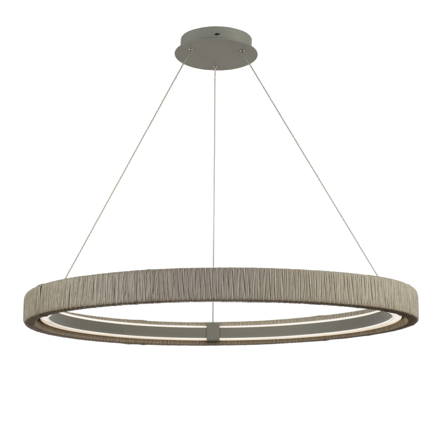 ET2 - E22963-GY - LED Pendant - Kaia - Gray