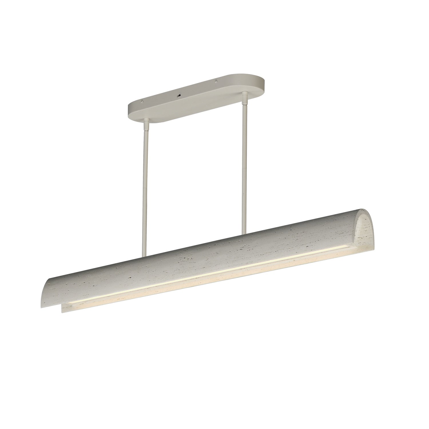 ET2 - E25236-CHK - LED Linear Pendant - Matera - Chaulk White