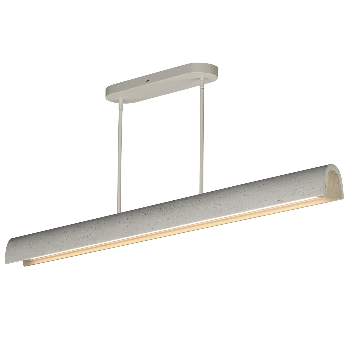ET2 - E25237-CHK - LED Linear Pendant - Matera - Chaulk White