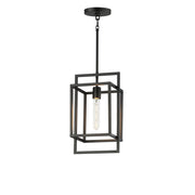 Maxim - 10411BK - One Light Pendant - Gridline - Black