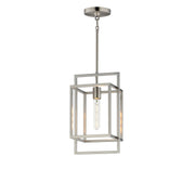 Maxim - 10411SN - One Light Pendant - Gridline - Satin Nickel