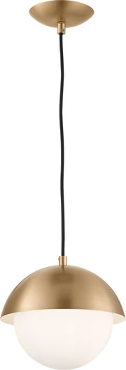 Visual Comfort Studio - DJP1021SB - One Light Pendant - Hyde - Satin Brass