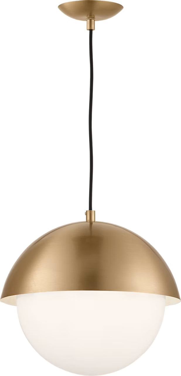 Visual Comfort Studio - DJP1031SB - One Light Pendant - Hyde - Satin Brass