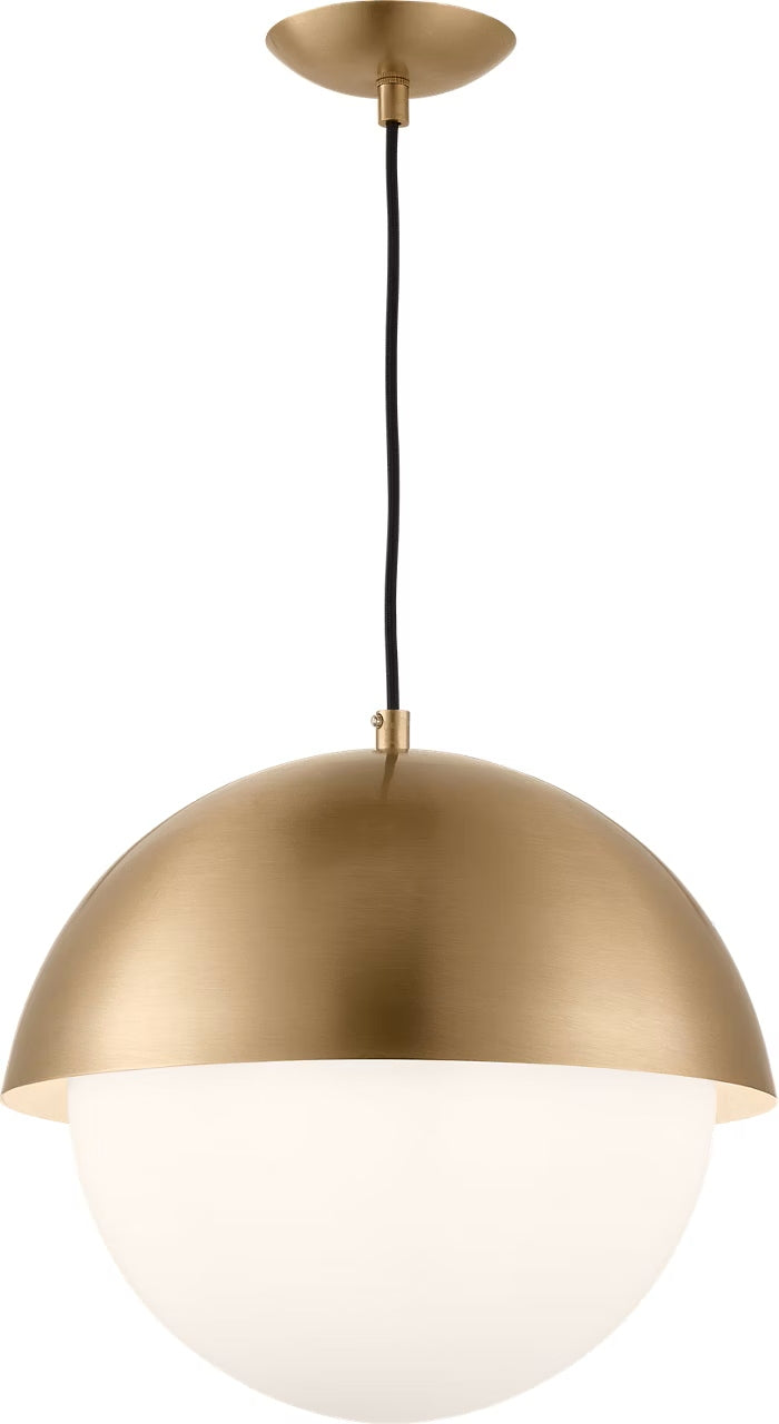 Visual Comfort Studio - DJP1041SB - One Light Pendant - Hyde - Satin Brass