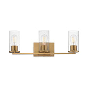 Maxim - 10463CDNAB - Three Light Bath Vanity - Livingston - Natural Aged Brass