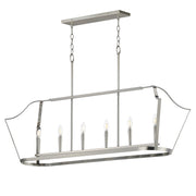 Maxim - 10427SN - Six Light Linear Pendant - Arden - Satin Nickel