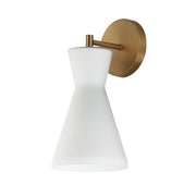 Maxim - 11450SWNAB - One Light Wall Sconce - Sinch - Natural Aged Brass