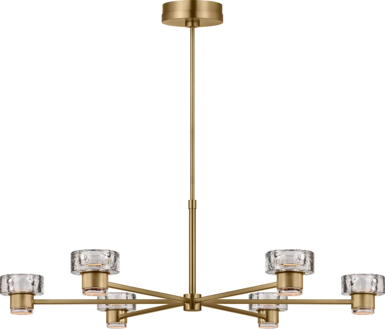 Visual Comfort Studio - SCCHCCH10427EBSCPG - LED Chandelier - Holsted - Estate Brass