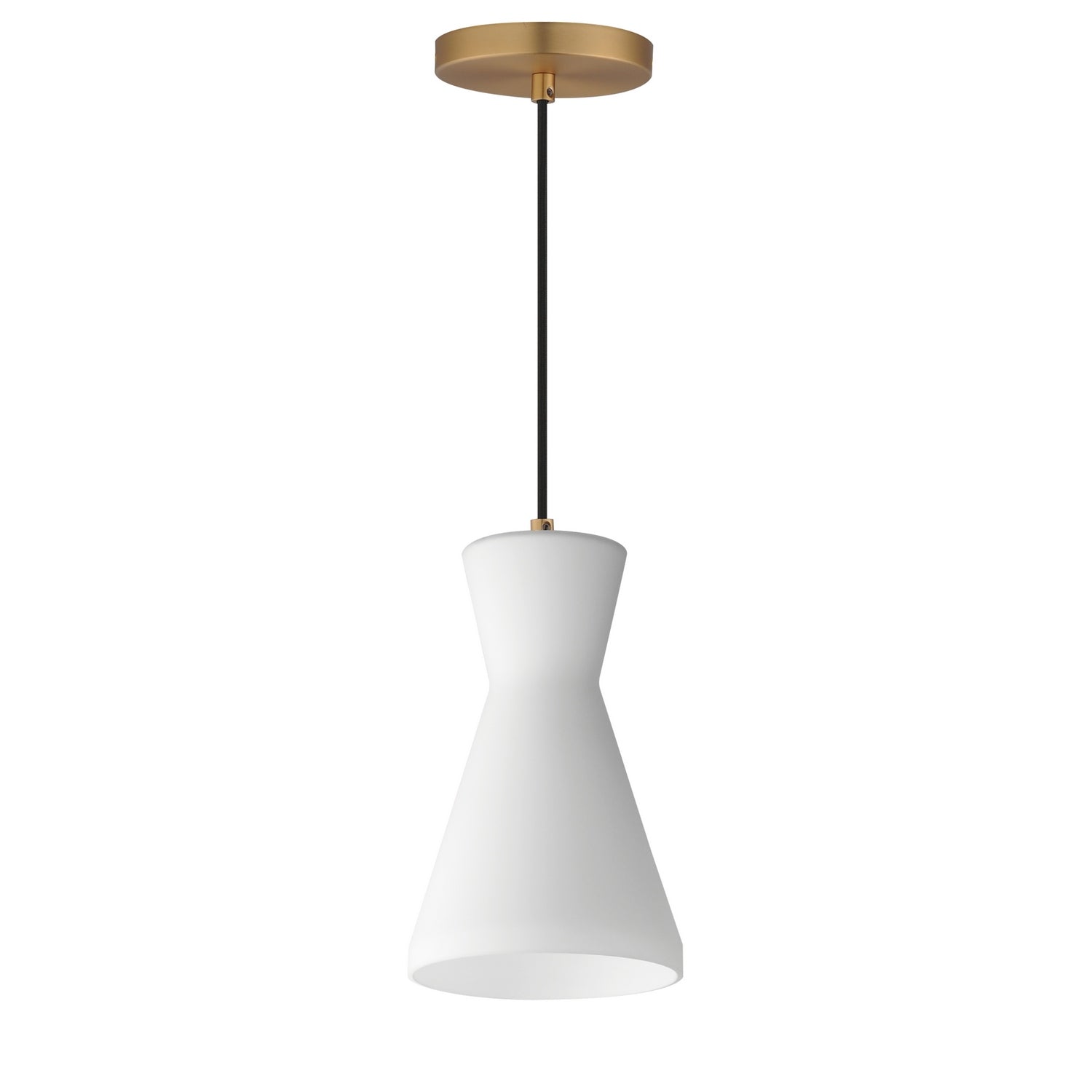 Maxim - 11451SWNAB - One Light Pendant - Sinch - Natural Aged Brass
