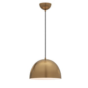Maxim - 11484NAB - One Light Pendant - Tova - Natural Aged Brass