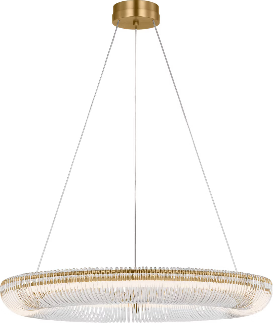 Visual Comfort Studio - SCCHCCH11727BBSCA - LED Chandelier - Pierce - Burnished Brass