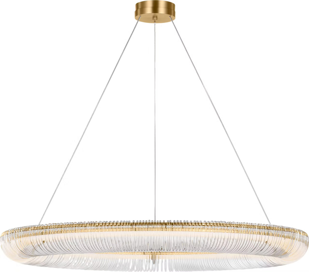 Visual Comfort Studio - SCCHCCH11827BBSCA - LED Chandelier - Pierce - Burnished Brass