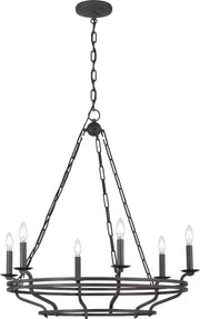 Visual Comfort Studio - SCCHCCH119ITR - Six Light Chandelier - Brighton - Italian Rust