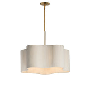 Maxim - 12835OFNAB - Five Light Pendant - Corsica - Natural Aged Brass