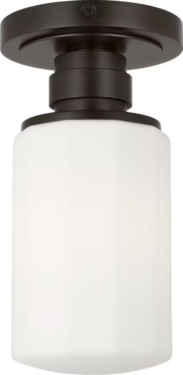 Visual Comfort Studio - SCCHCFM106AIOEG - One Light Flush Mount - Fairfax - Aged Iron