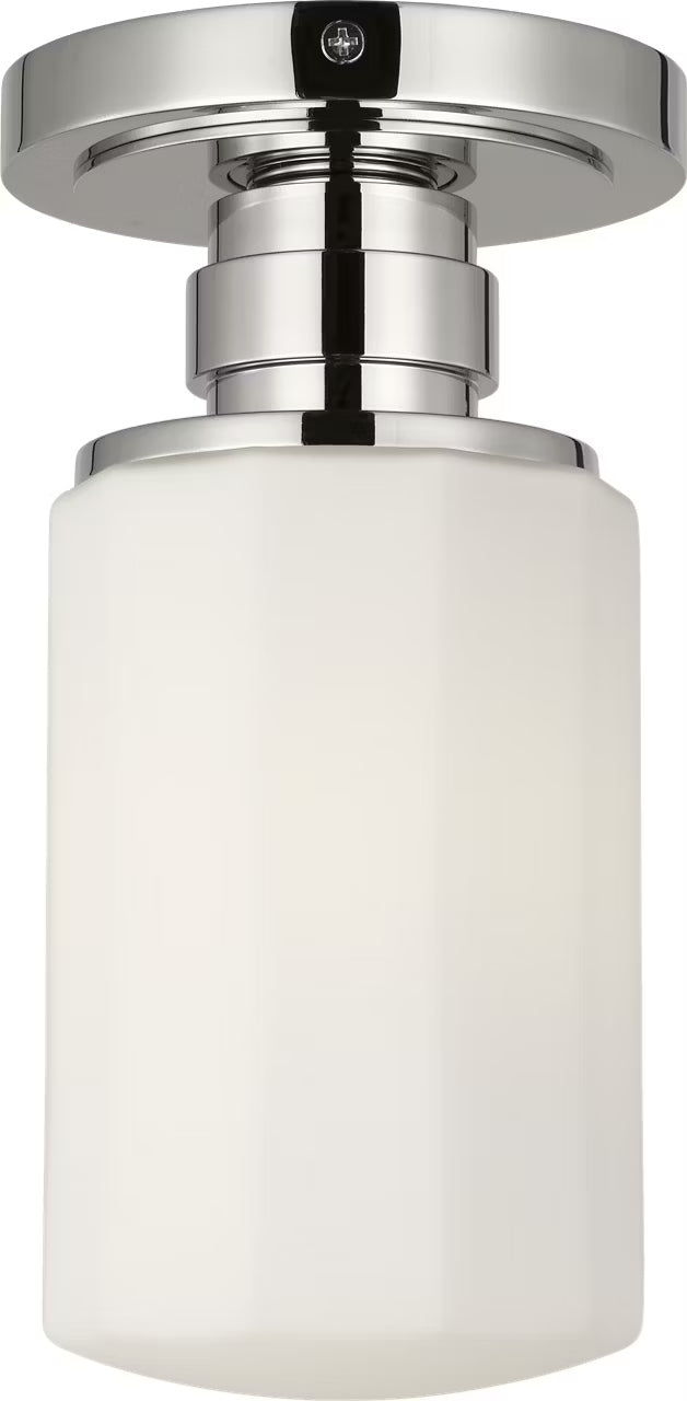 Visual Comfort Studio - SCCHCFM106PNOEG - One Light Flush Mount - Fairfax - Polished Nickel