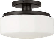 Visual Comfort Studio - SCCHCFM107AIOEG - One Light Flush Mount - Fairfax - Aged Iron