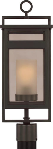 Visual Comfort Studio - SCCHCOPM121TRFWSG - One Light Post Lantern - Fairhaven - Truffle