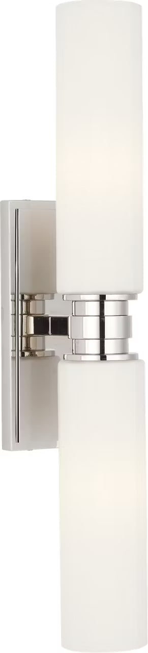 Visual Comfort Studio - SCCHCVN108PNOEG - Two Light Vanity - Fairfax - Polished Nickel