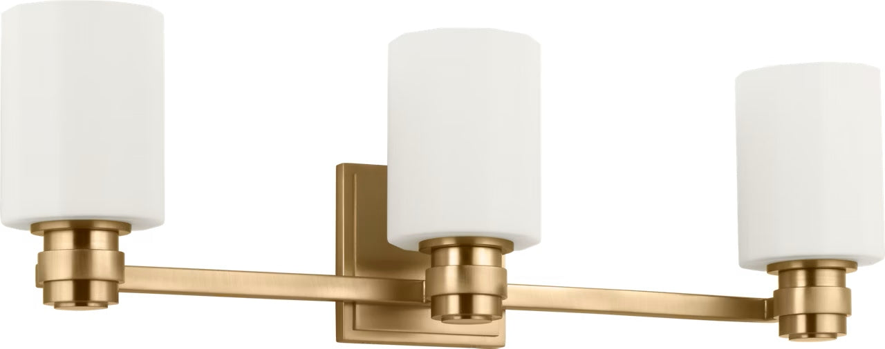 Visual Comfort Studio - SCCHCVN111EBSOEG - Three Light Vanity - Fairfax - Estate Brass