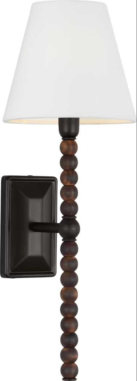 Visual Comfort Studio - SCCHCWS115AIBAWWL - One Light Wall Sconce - Fiona - Aged Iron