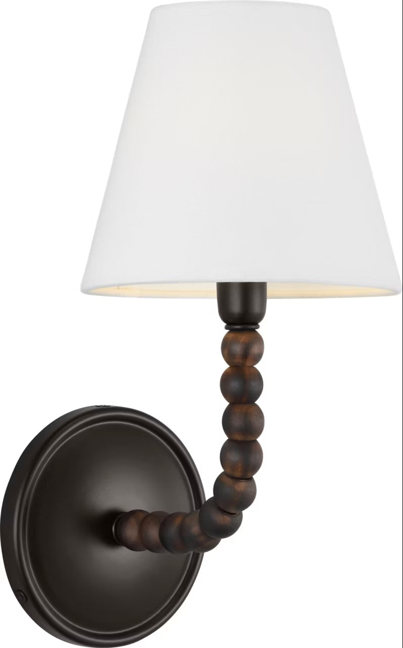 Visual Comfort Studio - SCCHCWS116AIBAWWL - One Light Wall Sconce - Fiona - Aged Iron