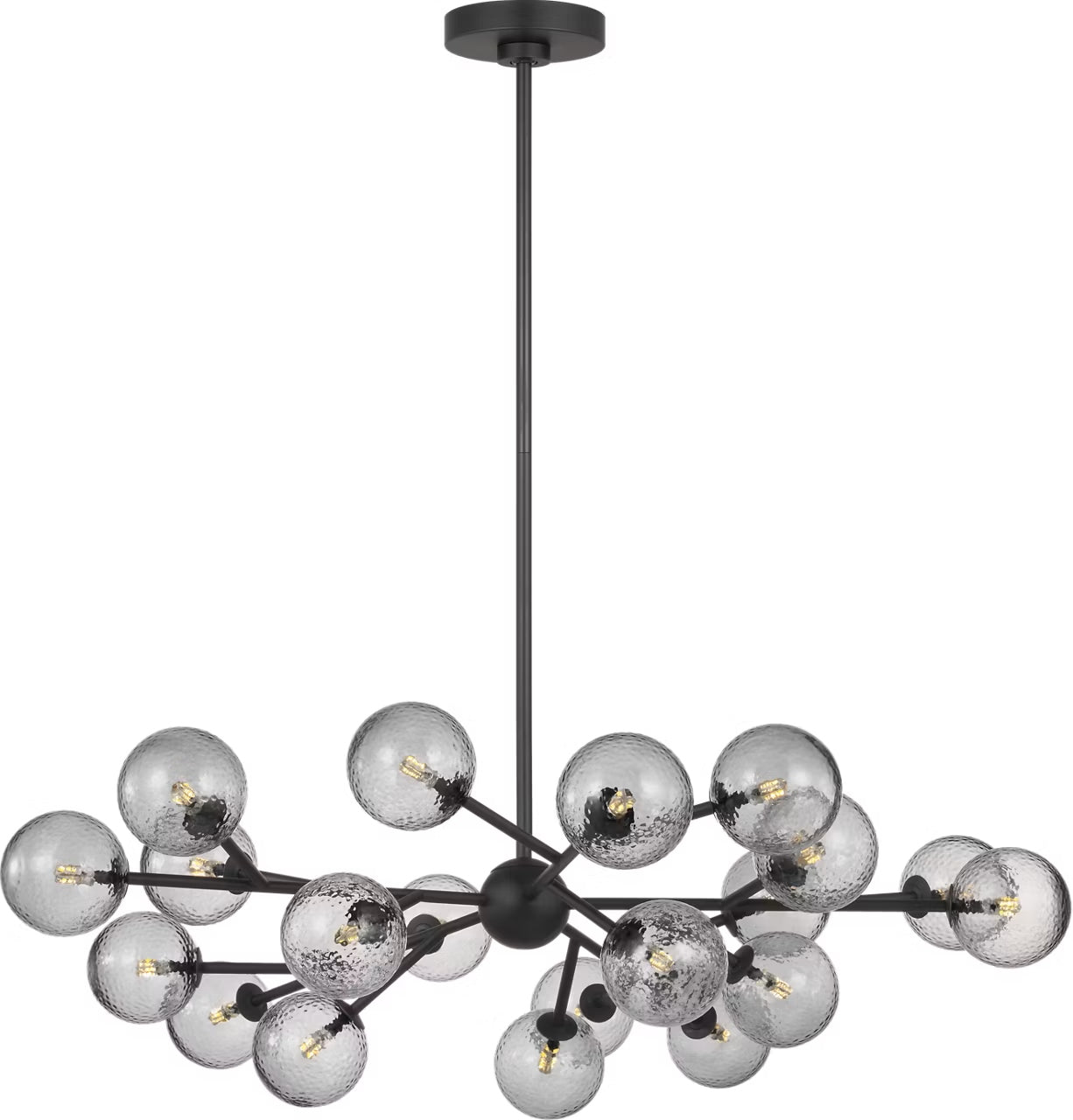Visual Comfort Studio - SCDJCH141MBKHSG - 20 Light Chandelier - Atticus - Midnight Black