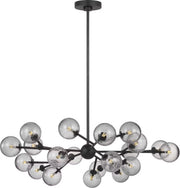 Visual Comfort Studio - SCDJCH141MBKHSG - 20 Light Chandelier - Atticus - Midnight Black