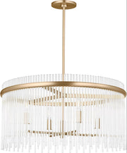 Visual Comfort Studio - SCDJCH142SBCAR - Four Light Chandelier - Finley - Satin Brass