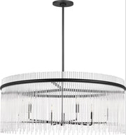 Visual Comfort Studio - SCDJCH143MBKCAR - Six Light Chandelier - Finley - Midnight Black