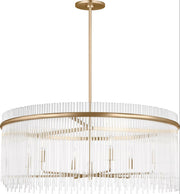 Visual Comfort Studio - SCDJCH143SBCAR - Six Light Chandelier - Finley - Satin Brass