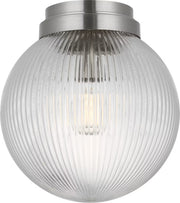 Visual Comfort Studio - SCDJFM125BNRG - One Light Flush Mount - Preston - Brushed Nickel