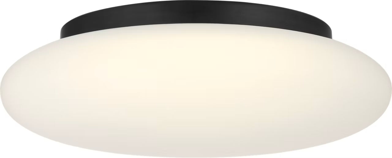 Visual Comfort Studio - SCDJFM13430MBKEG - LED Flush Mount - Amir - Midnight Black