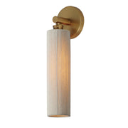 Maxim - 12851NAB - One Light Wall Sconce - Aveline - Natural Aged Brass
