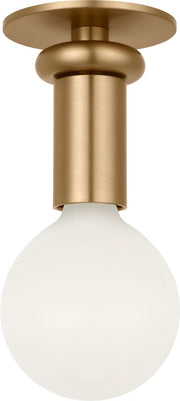 Visual Comfort Studio - SCDJFM146SB - One Light Solitaire - Malcolm - Satin Brass