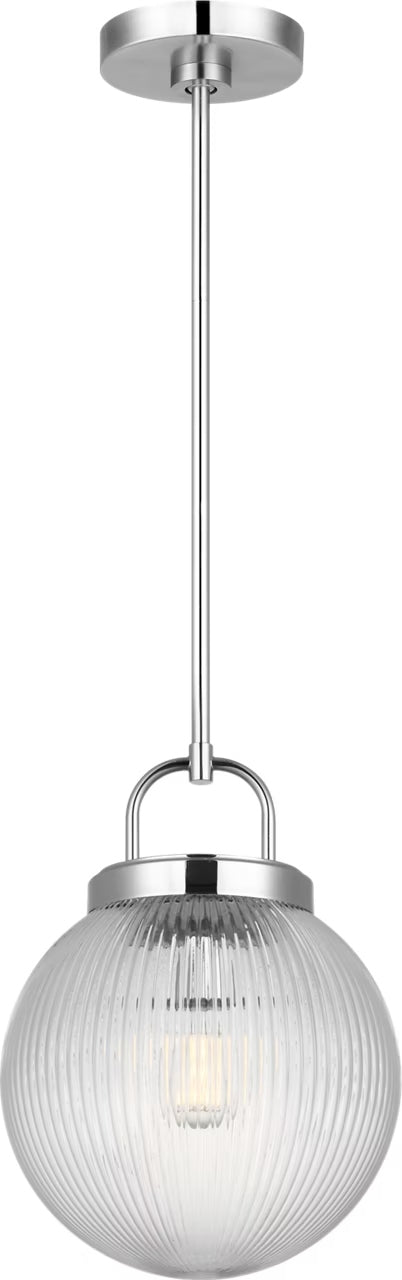 Visual Comfort Studio - SCDJPD129CHRG - One Light Pendant - Preston - Chrome