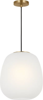Visual Comfort Studio - SCDJPD136SBEG - One Light Pendant - Nico - Satin Brass