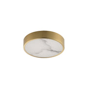 Maxim - 18210WANAB - LED Flush Mount - Slab - Natural Aged Brass