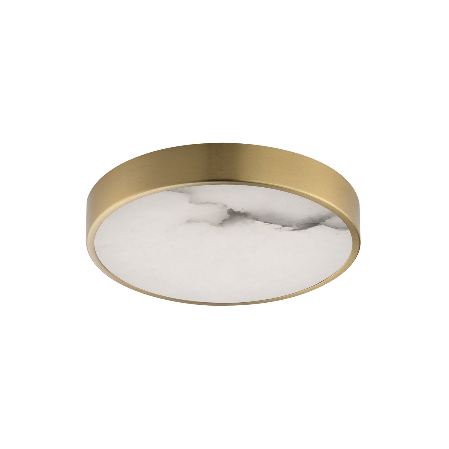 Maxim - 18212WANAB - LED Flush Mount - Slab - Natural Aged Brass