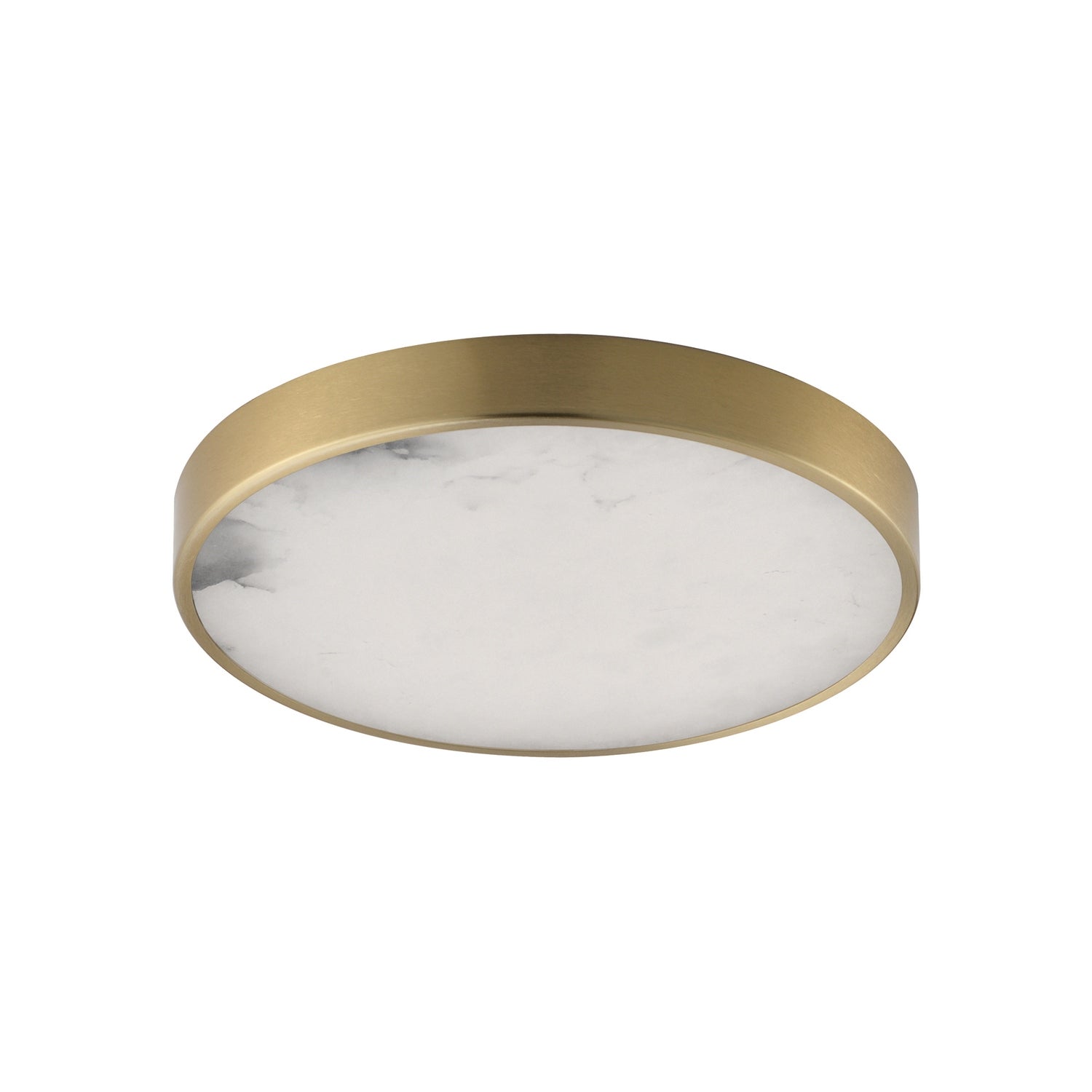 Maxim - 18214WANAB - LED Flush Mount - Slab - Natural Aged Brass