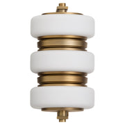 Quorum - 3-40-56 - LED Wall Mount - Favo - Brushed Brass
