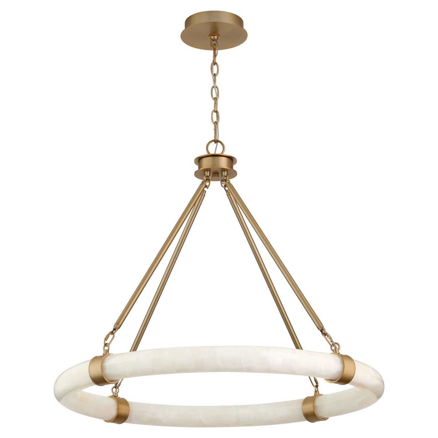Quorum - 3-885-40 - LED Pendant - Virtue - Aged Brass