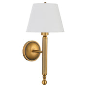 Quorum - 5029-1-47 - One Light Wall Mount - Rhodes - Brushed Brass