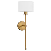 Quorum - 5058-1-47 - One Light Wall Mount - Rayburn - Brushed Brass