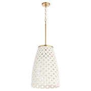 Quorum - 800-80 - Pendant - Varro - Aged Brass