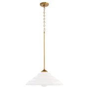 Quorum - 8107-20-47 - Pendant - Rainier - Brushed Brass