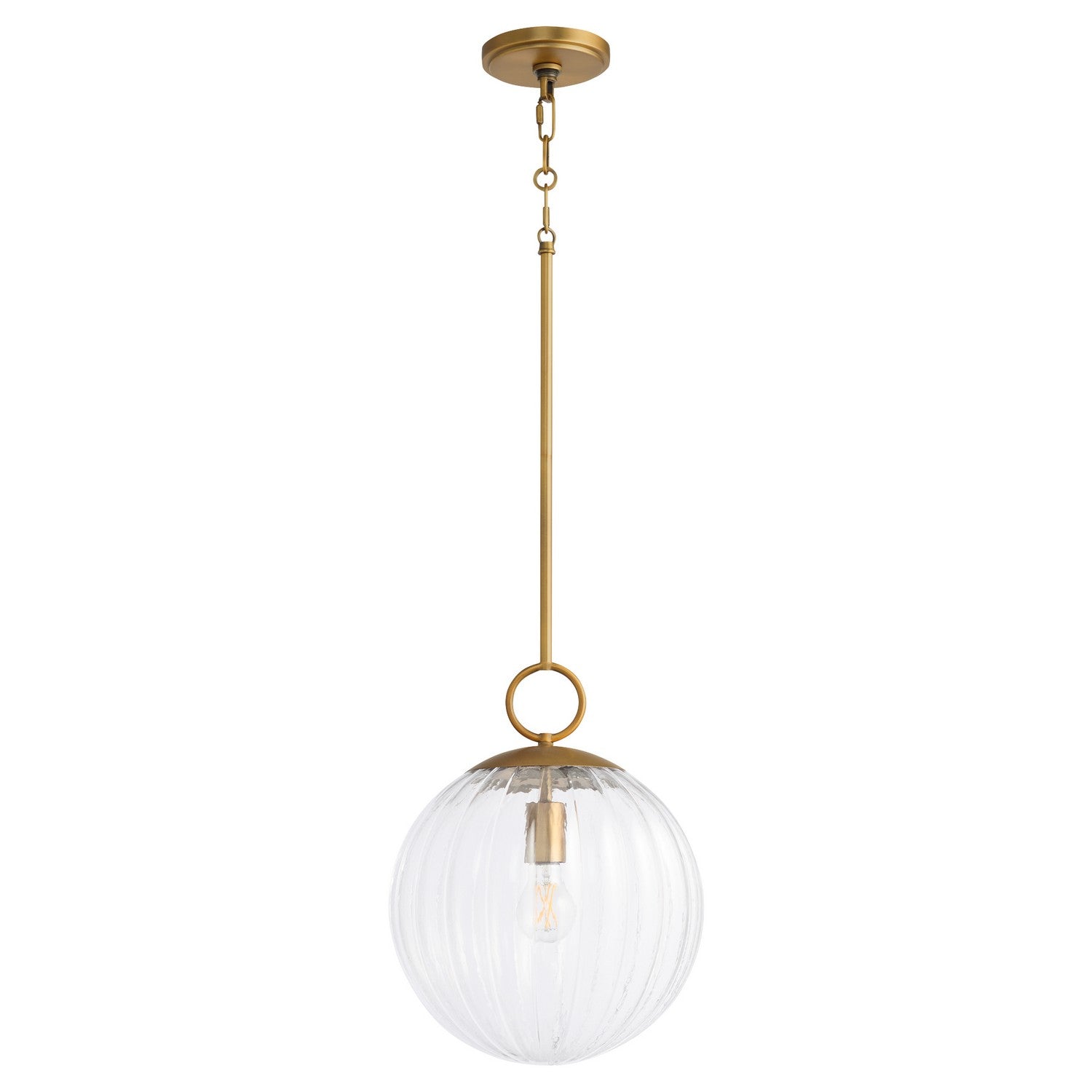 Quorum - 835-12-47 - Pendant - Mavis - Brushed Brass