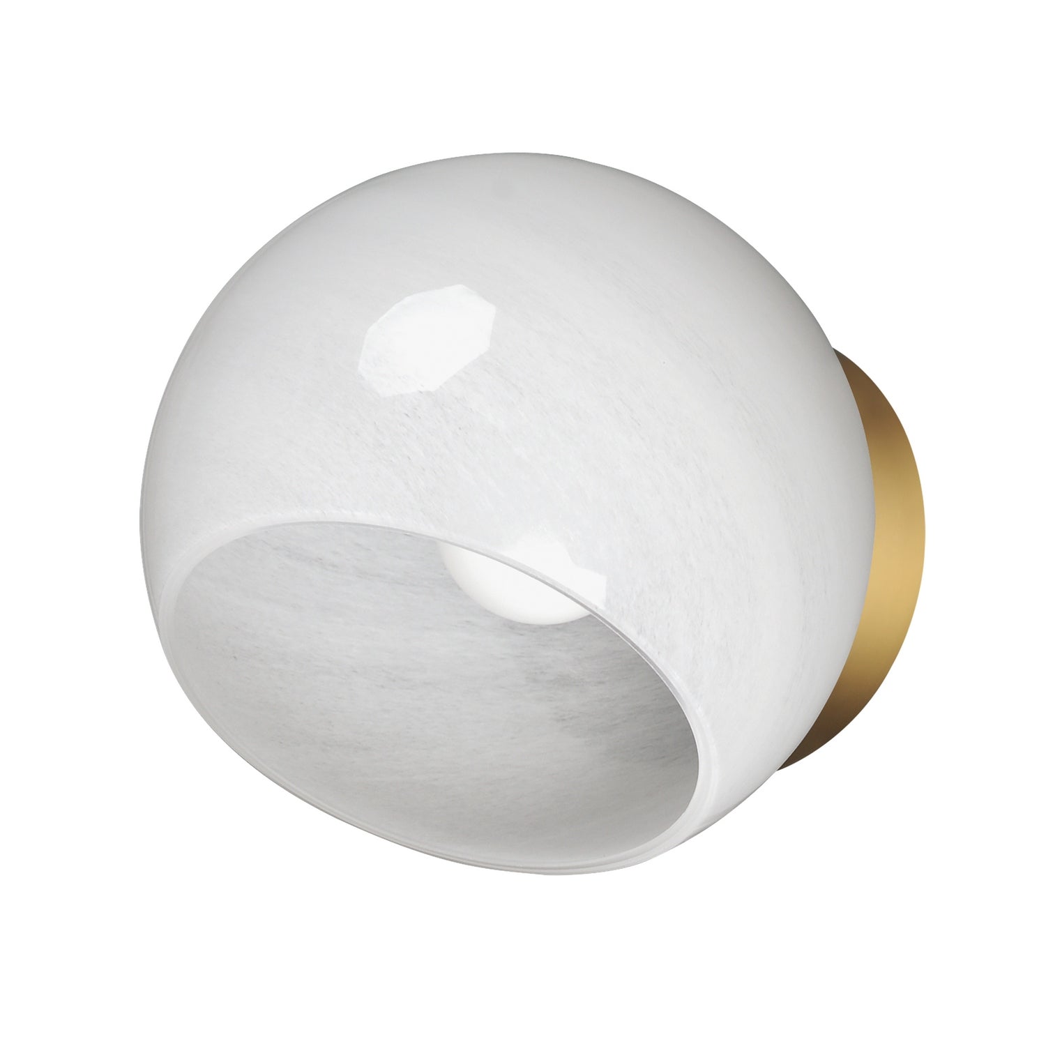 Maxim - 21220MRNAB - One Light Wall Sconce - Neve - Natural Aged Brass
