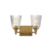 Maxim - 21542CRNAB - Two Light Bath Vanity - Julip - Natural Aged Brass