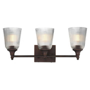 Maxim - 21543CRDBZ - Three Light Bath Vanity - Julip - Dark Bronze
